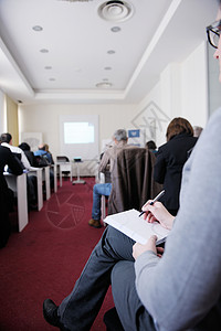 商界人士集小亮办公会议室举办研讨会培训活动,教育利森背景图片