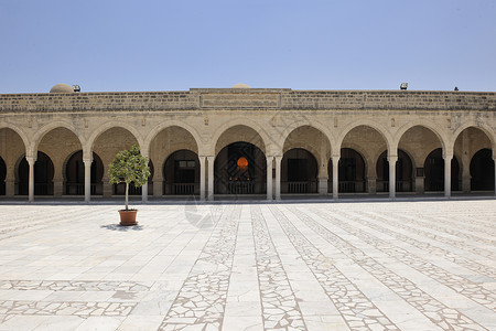 美化突尼斯东方建筑与风格背景图片
