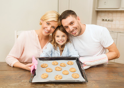 食物,家庭,诞节,快乐人的快乐的家庭家里饼干图片