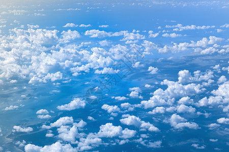透明飞机素材天空背景蓝天白云背景