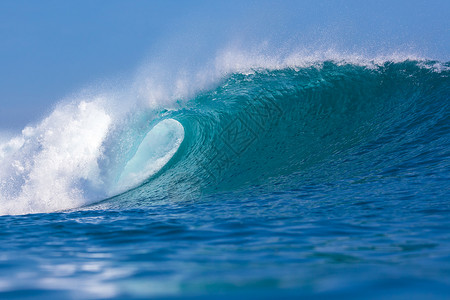 膨胀风24节气海浪图片Glnad冲浪区印度尼西亚背景