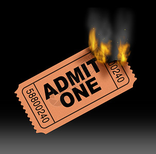 今年最火热票娱乐活动与最畅销的承认个纸入口存根燃烧火焰烟雾个符号,非常受欢迎的需求电影电影媒体背景