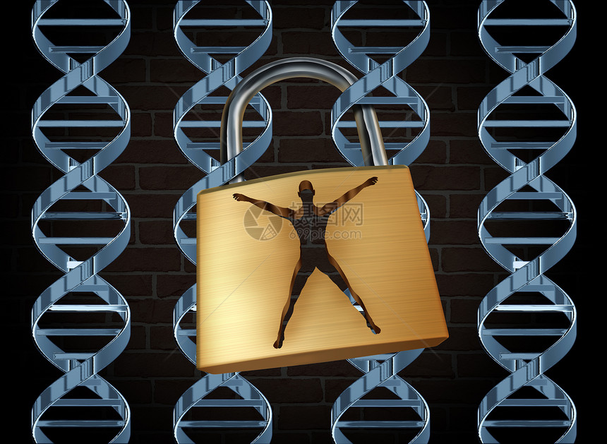 基因监狱人类DNA工程生物技术科学图片