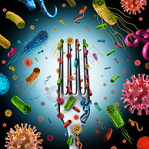 李斯特菌病微生物生病的高清图片