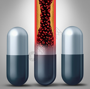 他汀类药物的处方他汀类药物药物,由医生处方,以帮助心血管健康三维插图图片