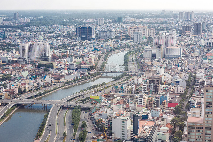 胡志明市城市景观图片