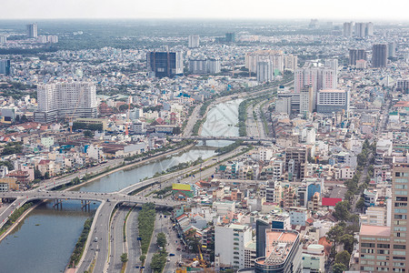 胡志明市城市景观图片