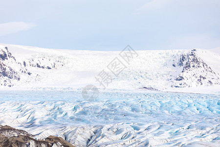 斯卡夫特菲尔冰川公园冰岛斯卡夫特菲尔冰川高清图片