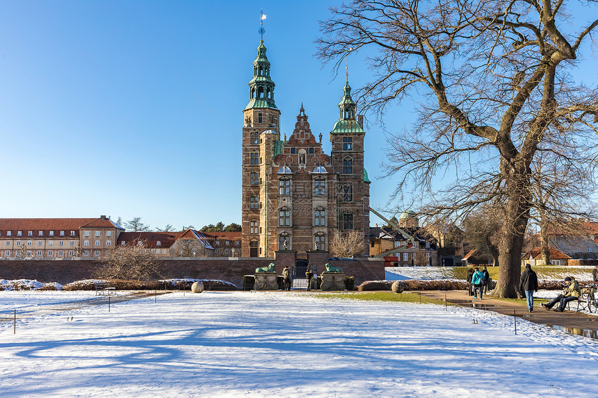 罗森博格城堡座文艺复兴时期的城堡,位于丹麦哥本哈根市中心图片