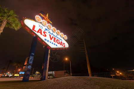 著名的拉斯维加斯标志拉斯维加斯市,内华达州,美国著名的拉斯维加斯标志图片