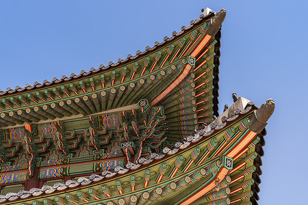 金江庆邦宫韩国首尔京博贡宫背景