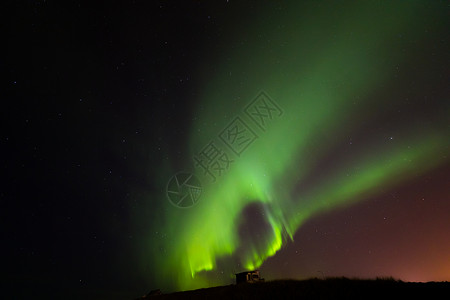 流变仪北极光北极光KeflikReykjik地区冰岛背景