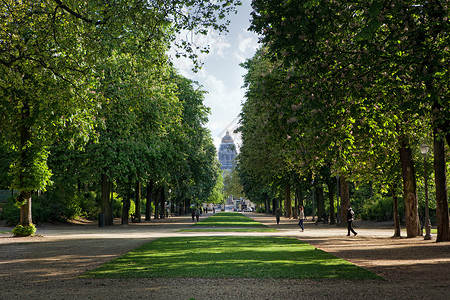 布鲁塞尔的皇家公园图片