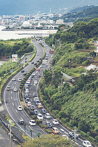 朱蒙吉巴鲁福冈市奥塔10月1日日本福冈市北浦市贝普湾的景色背景