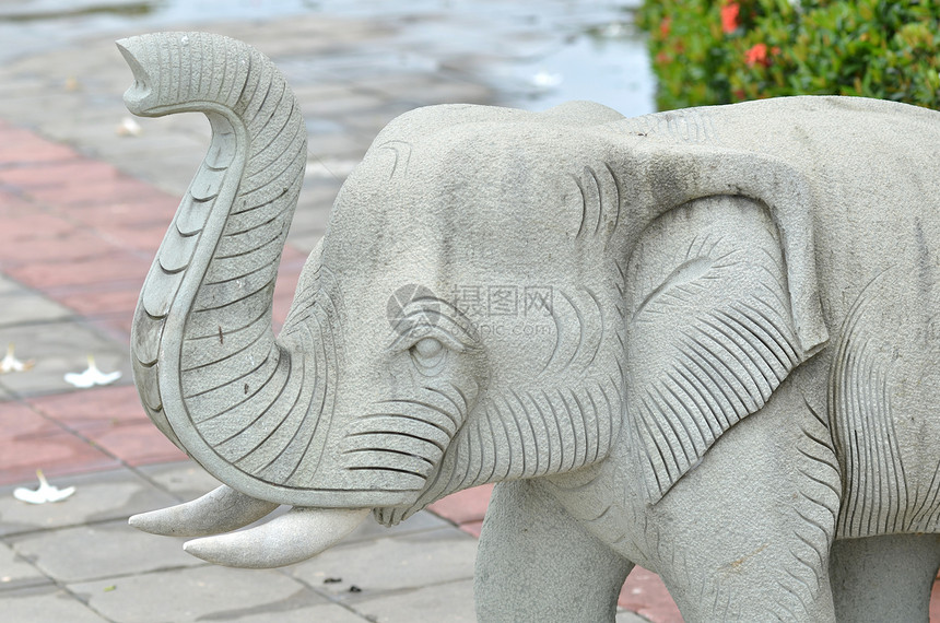 大象雕像图片