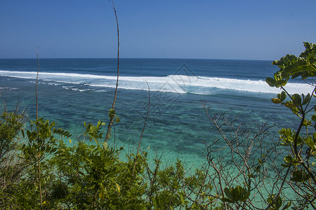 美丽的夏日海滩风景照片美丽的夏日海滩景色图片