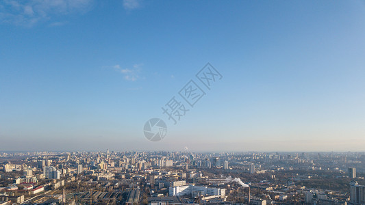 多罗戈茨基城市的天线视图高清图片