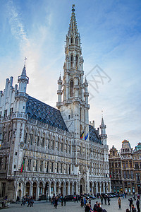 著名建筑比利时布鲁塞尔的麦迪逊杜罗图片