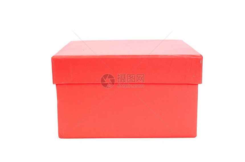 白色背景上隔离的红色礼品盒诞礼物盒,白色背景诞礼物盒,白色背景图片