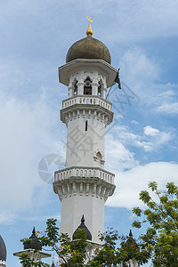 马来西亚槟城的KapitanKeling清真寺图片