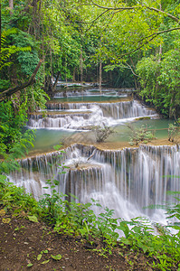 泰国瀑布KanjanaburiHuaymaeKamin图片
