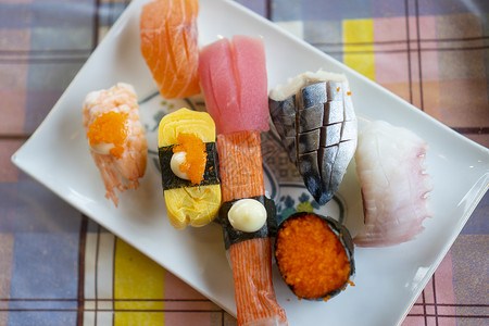 日本生鱼片套装,日本食品图片