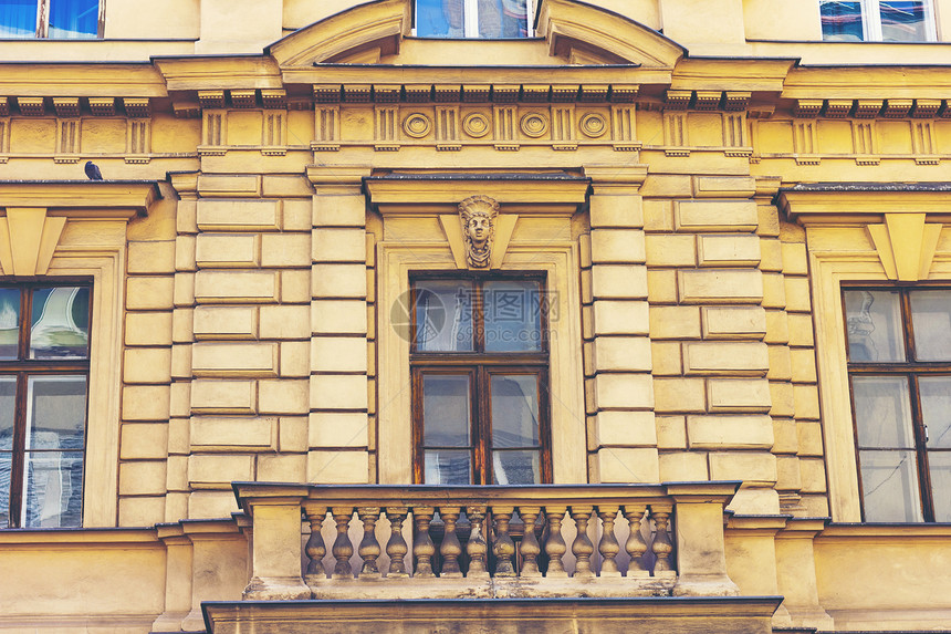 老式门窗,欧洲风格图片