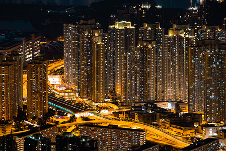 香港夜景图片