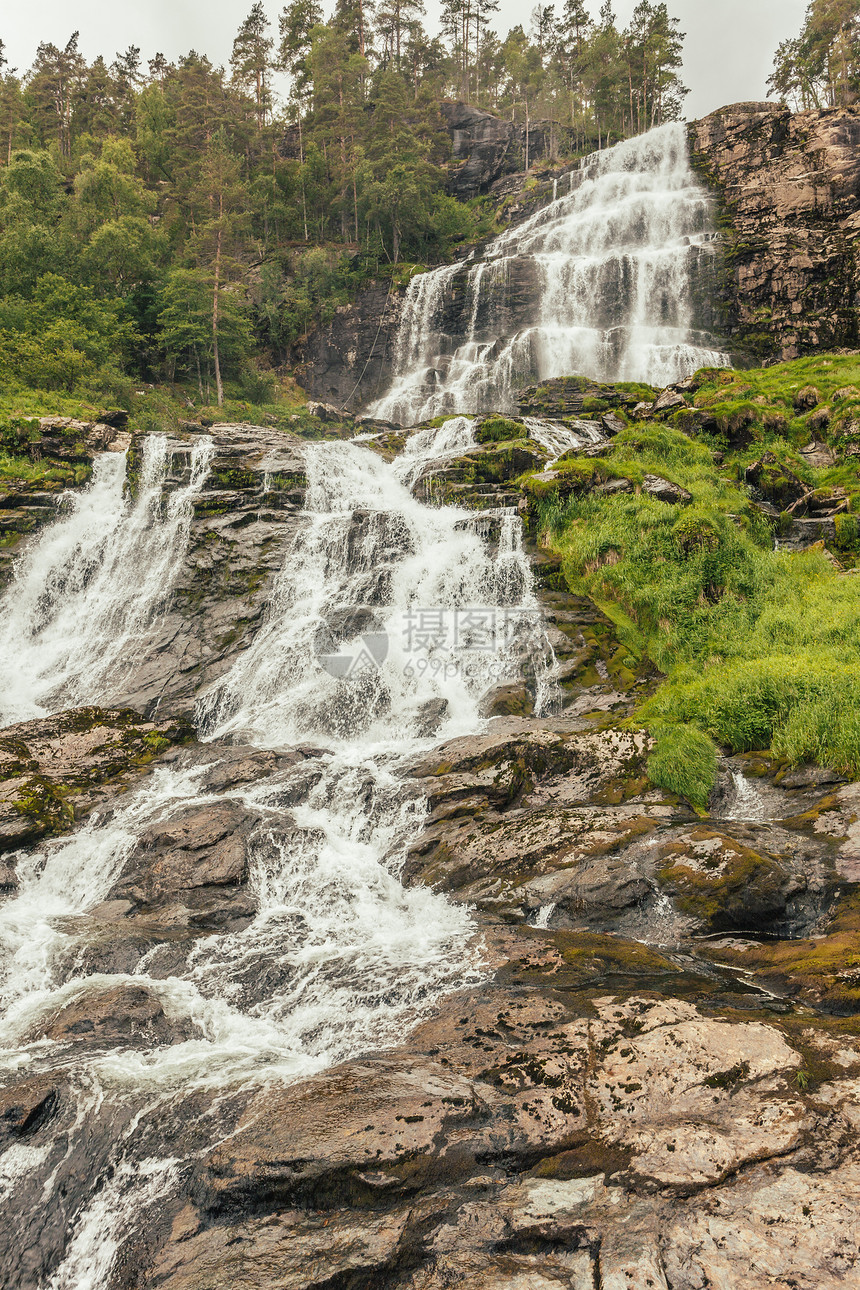 斯万达尔斯福森挪威,瀑布挪威山脉旅游Ryfylke路线挪威,Ryfylke路线图片