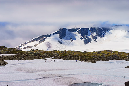 佐敦海门sognefjellsvegen酒店轨道高清图片