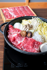 日本瓦格玉牛肉素崎准备饭图片