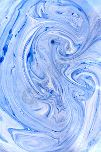 手绘大理石手绘抽象背景,为您的文本提供位置可用于封海报卡片现代艺术蓝白色背景的艺术绘画背景