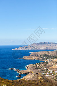 伯罗奔尼撒半岛希腊南部马尼半岛海洋景观岩石海岸线,Peloponnese希腊海岸线Peloponnese,马尼半岛背景