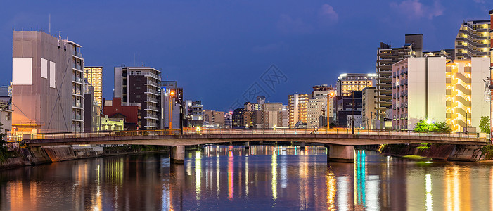 河摊夜生活风景高清图片