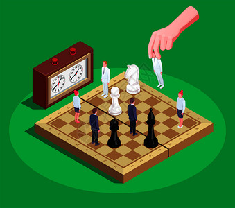 国际象棋等距成图片