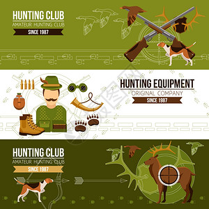 狩猎活动俱乐部布局高清图片