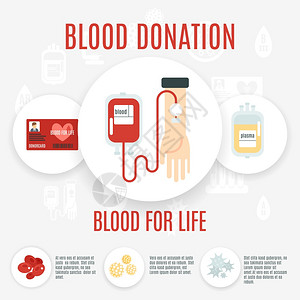 献血者平图标与人手制作输血矢量插图献血者图标图片