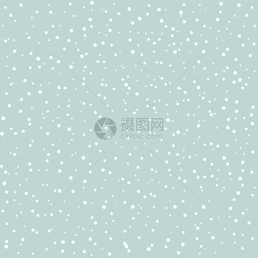 雪天空中矢量插图图片