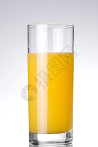 白色的橙汁杯子图片