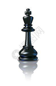 象棋王在规划成功竞争战略之后作为获胜领袖商业成就和强有力领导的一个象征和标志背景图片