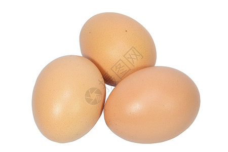白色背景的鸡蛋图片