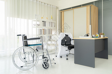 空置的医生办公室工作场所用于医院医疗行业概念图片