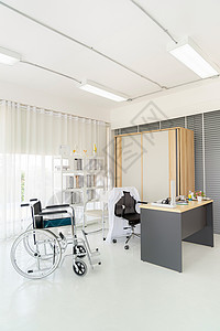 空置的医生办公室工作场所内在的医疗配备设用于医疗行业概念图片