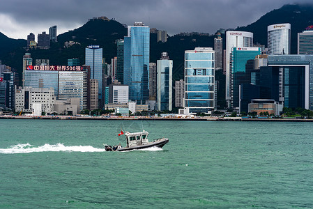 香港20年3月6日香港城市风景与摩天大楼图片