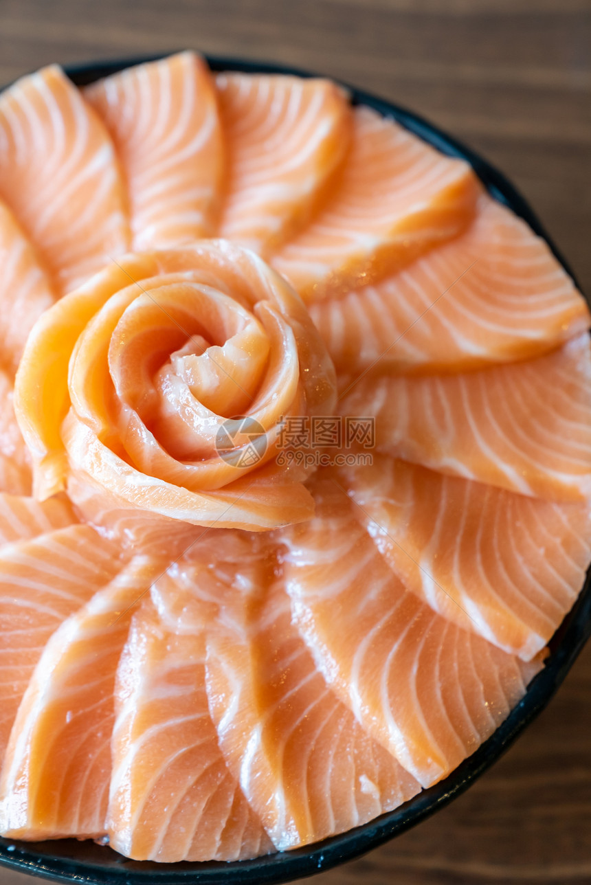 沙鱼肉美食新鲜图片