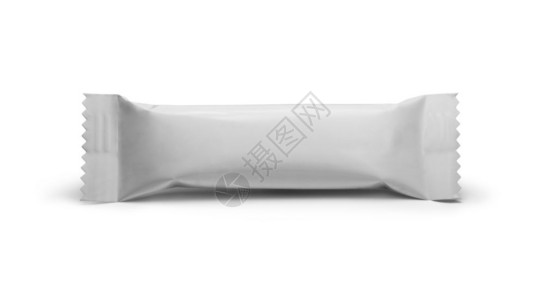 小吃的白色包装纯白色空白塑料零食包装图片