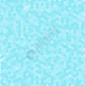 抽象蓝色3d六边形图案几何矩阵背景背景图片