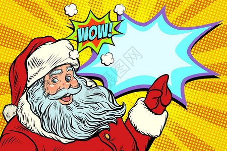 新年和圣诞节流行艺术反向矢量插图图片