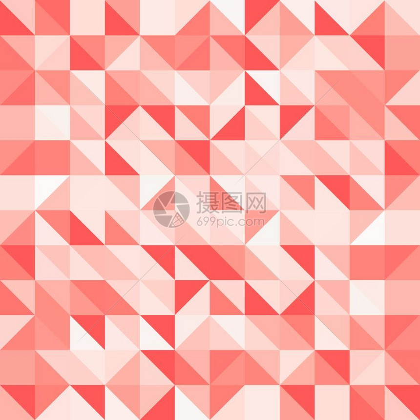 抽象红三角形复制空间矢量背景图片