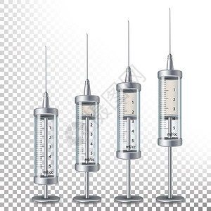 玻璃医疗注射器隔离病媒图片